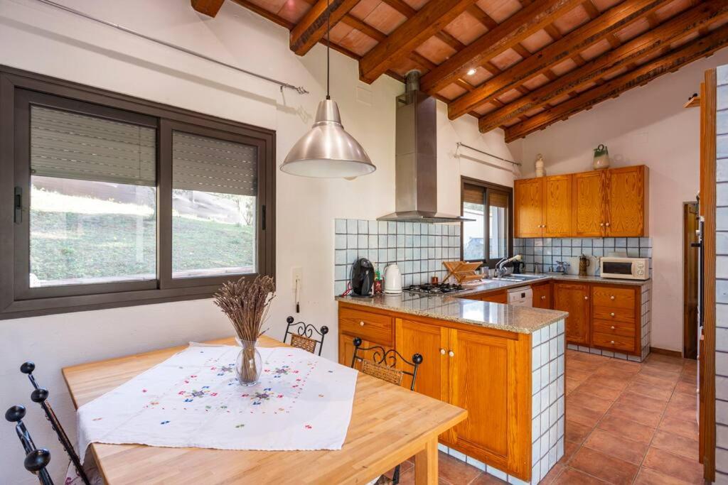Casa Con Piscina Cerca De Girona Villa ภายนอก รูปภาพ