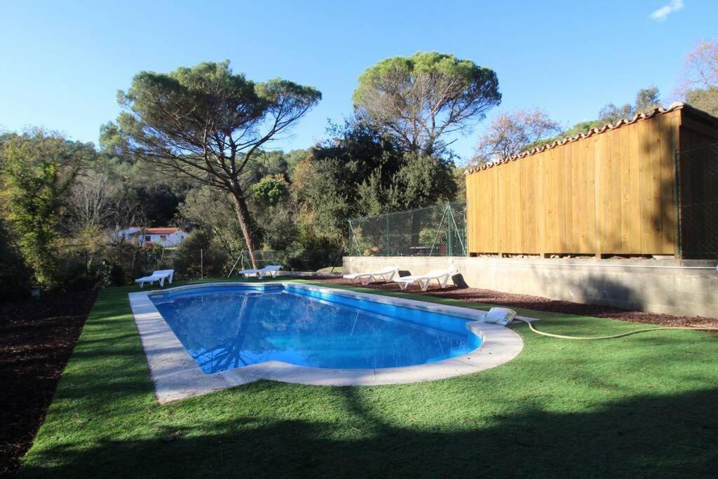 Casa Con Piscina Cerca De Girona Villa ภายนอก รูปภาพ